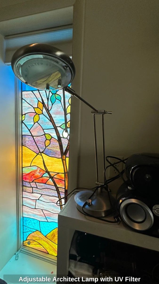 Adjustable Architect Lamp with UV Filter