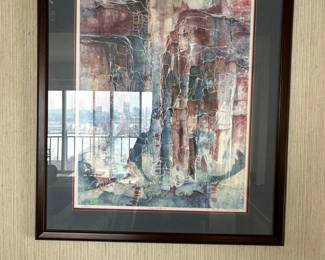 Limited Edition Watercolor Print by Stephanie K. Nadelman