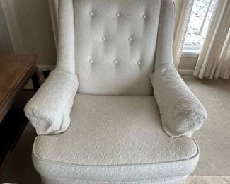 Vintage Ethan Allen Wingback Accent Chair