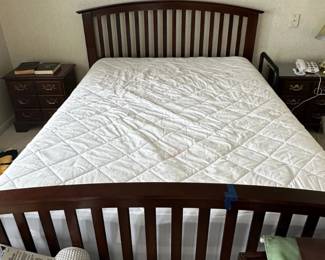 AFI Richmond Solid Wood Queen Slat Bed Frame