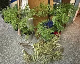 Artificial Fern Plants  Renda Portuguesa  Renda Francesa Varieties