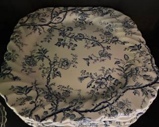 Johnson Brothers Old Bradbury Pattern Plates