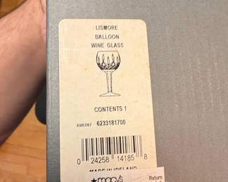 Waterford Crystal Lismore Balloon Wine Glass C second image