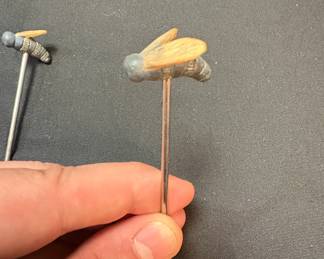 Vintage Fly Tie Pins third image