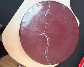 Starbucks Coffee Chocolate Drizzle Swirl Set of Dessert Plates third image