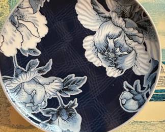 Fifth Alexandra Blue Floral Plate