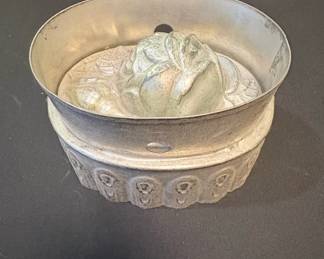 Antique Rose Mold Jelly Mold