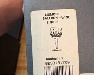 Waterford Crystal Lismore Balloon Wine Glass second image