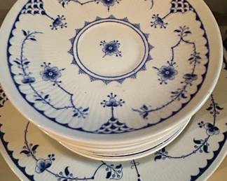 Johnson Brothers Blue Denmark Plates