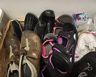 Assorted Childrens Footwear Lot Merrell, Skechers, Body Glove