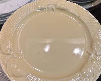 Bordallo Pinheiro Yellow Rabbit Majolica Plate