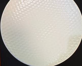 Jenggala Bali Hammered Ceramic Dinner Plates Set of second image