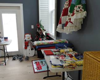 Material and quilt pieces