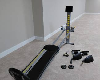 Total Gym work out equipment in like new condition!