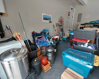 Garage items galore