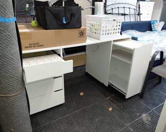 Crafted and sewing desk!