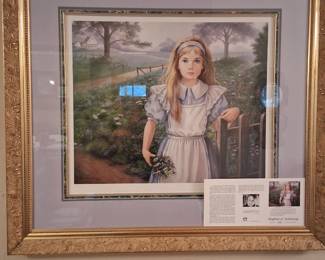 Gorgeously framed Pati Bannister titled Morning Mist