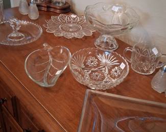 The pretties will all be right inside the front door in the dining area...