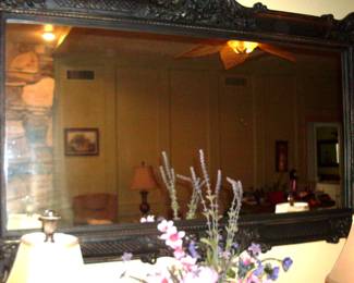 MIRROR WITH BLACK FRAME
