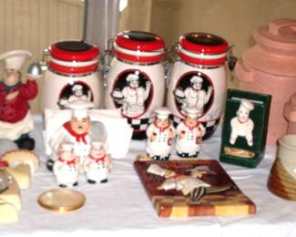 COLLECTION OF CHEF ITEMS