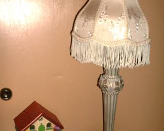 BIRD HOUSE AND LAMP
