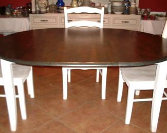 TABLE AND 4 CHAIRS