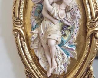 On the large big mirror