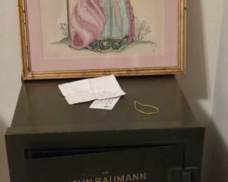 Safe with combo.  Have another one also