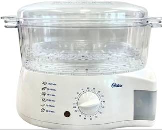 Oster 5711 Electronic 2-Tier 6.1-Quart Food Steamer