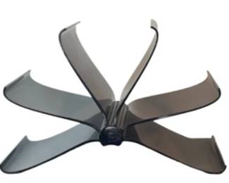 Front Page Kartell Black Acrylic Magazine Holder