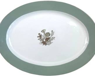 Sone China Oval Serving Platter