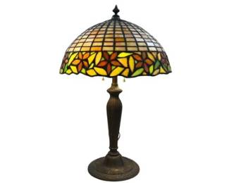 Tiffany Style Stained Glass Lamp