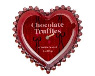 Chocolate truffles scented candle