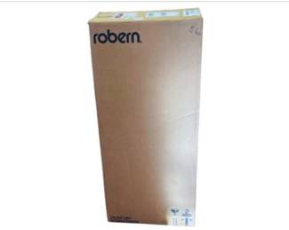 Robern Replacement Mirror Door, Flat Beveled - 39.5 x 15 inches - hinge on left