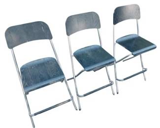 IKEA Counter Height Folding Chairs (3) - Franklin Model