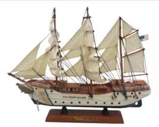US Coast Guard USCG Eagle Tall Model Ship