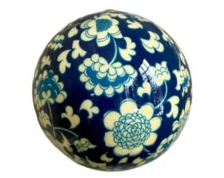 Blue Hanging decorative ball, 5 inches
