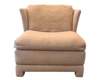 Mid-century upholstered armchairs