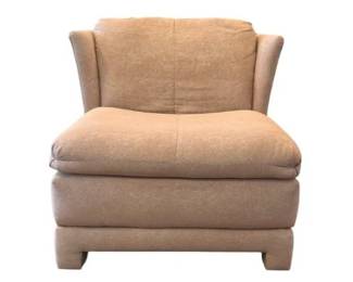 Mid-century upholstered armchairs