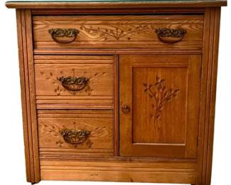 Antique Victorian Eastlake commode