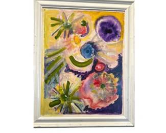 Original painting signed by artist, Aaron Cohen