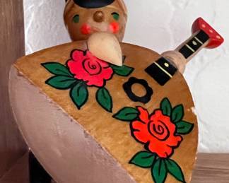 Vintage Soviet-era Wooden Figurine