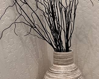 Vase w Stems x 2