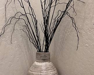 Vase w Stems x 2