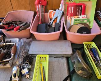 Hand & power tools, keyed locks