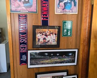 Boston Red Sox and Notre Dame pieces