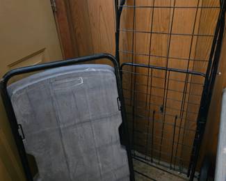 Flat bed cart and market basket