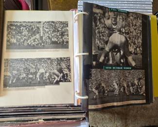 1950s scrapbook of Notre Dame articles, others available 