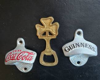 Guinness and Coca-Cola bottle openers