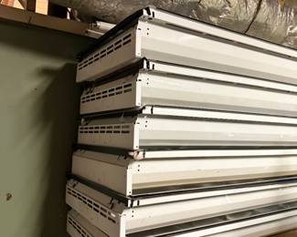 Fluorescent shop lights